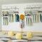 Custom Closet Organizer Kit Wall-Mounted Closet System With Hang Rod